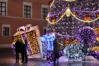 Warsaw changes for Christmas