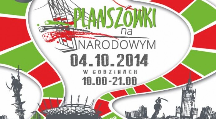 Board Games on National Stadium // Warsaw board game festival