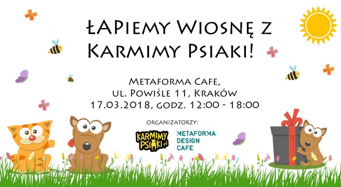 Animal charity event with foundation Karmimy Psiaki