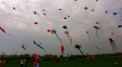 Kite parade on the Vistula