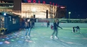 Outdoor ice rink at Wola Park